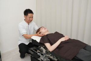 頚部の施術