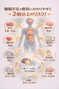 病気のリスク率