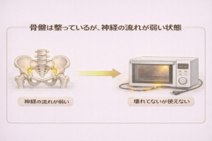 神経機能が弱っている
