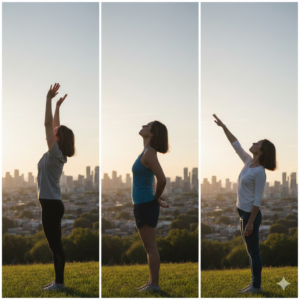 肩関節の操作写真