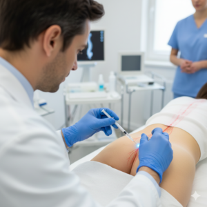 ブロック注射の写真